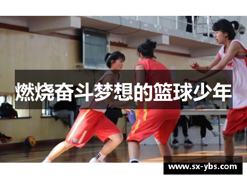 燃烧奋斗梦想的篮球少年